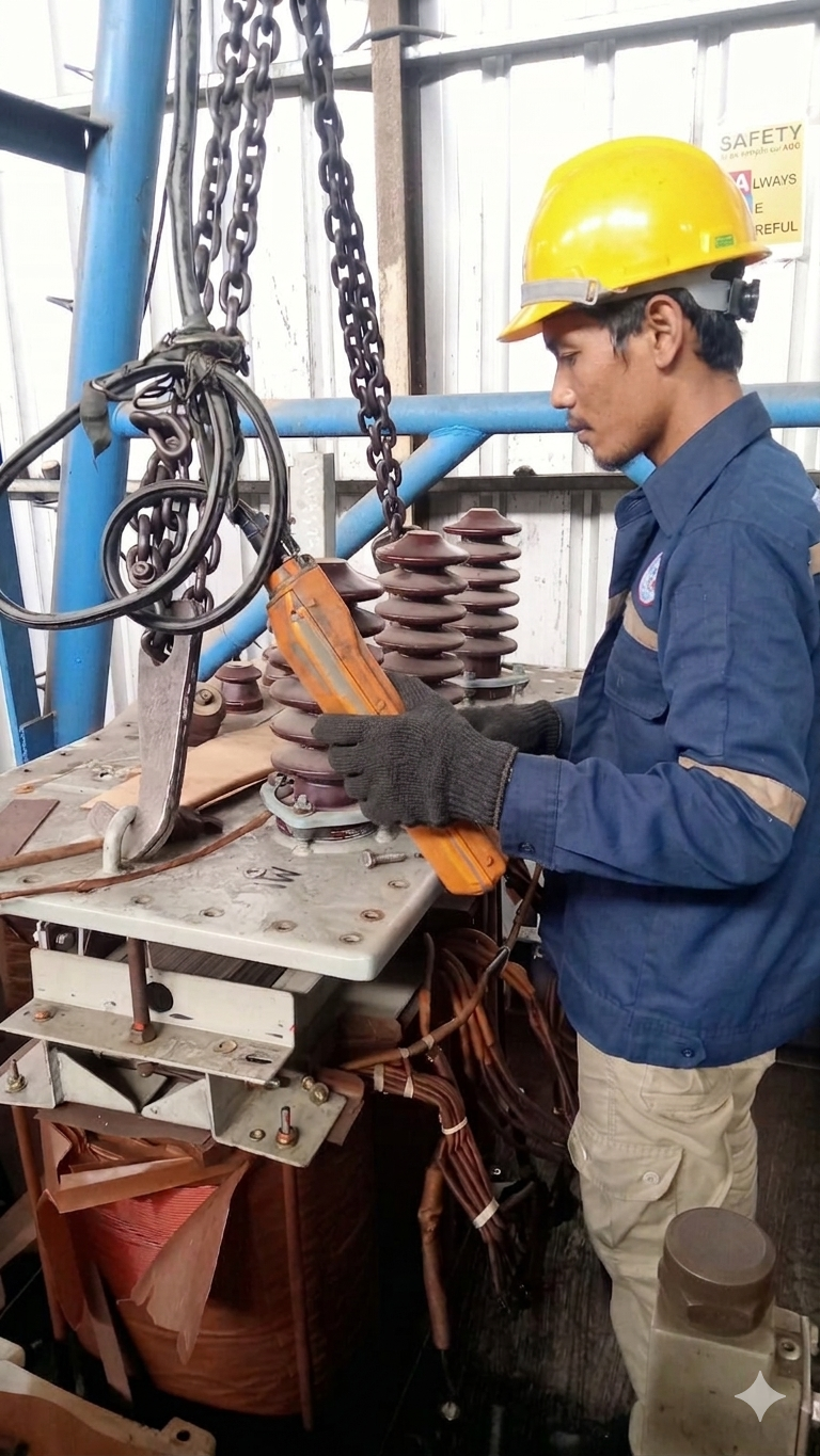 Workshop rekondisi trafo